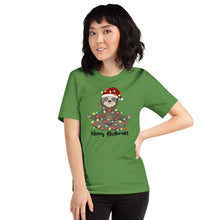 Load image into Gallery viewer, Merry Slothmas Unisex t-shirt
