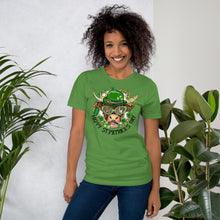 Load image into Gallery viewer, Happy St Patrick’s Day (highland cow) Unisex t-shirt
