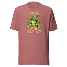 Load image into Gallery viewer, Irish Eyes Froggy Vibes Unisex t-shirt
