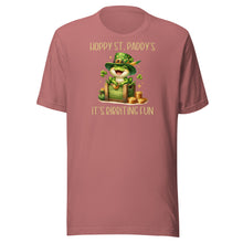 Load image into Gallery viewer, Hoppy St Paddy&#39;s It&#39;s Ribbiting Fun Unisex t-shirt
