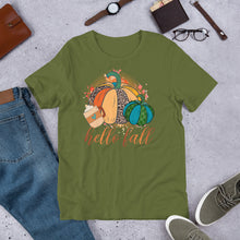 Load image into Gallery viewer, Hello Fall Unisex t-shirt
