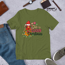 Load image into Gallery viewer, Merry Cluckin&#39; Christmas Unisex t-shirt
