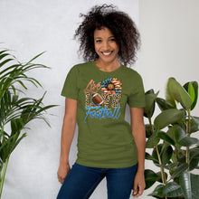 Load image into Gallery viewer, Live Love Football Unisex t-shirt
