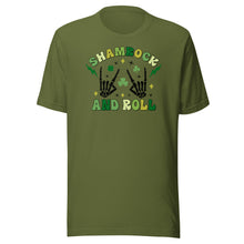 Load image into Gallery viewer, Shamrock And Roll Unisex t-shirt
