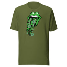 Load image into Gallery viewer, Green Leopard Lips Unisex t-shirt
