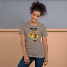 Load image into Gallery viewer, Just A Girl Who Loves Highland Cows Unisex t-shirt
