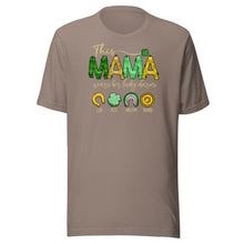 Load image into Gallery viewer, This Mama Wears Her Lucky Charms (Dark Colors) Unisex t-shirt
