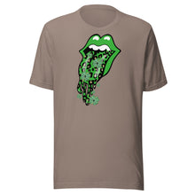 Load image into Gallery viewer, Green Leopard Lips Unisex t-shirt
