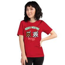 Load image into Gallery viewer, Merry Woofmas from Rosie &amp; Millie Unisex t-shirt
