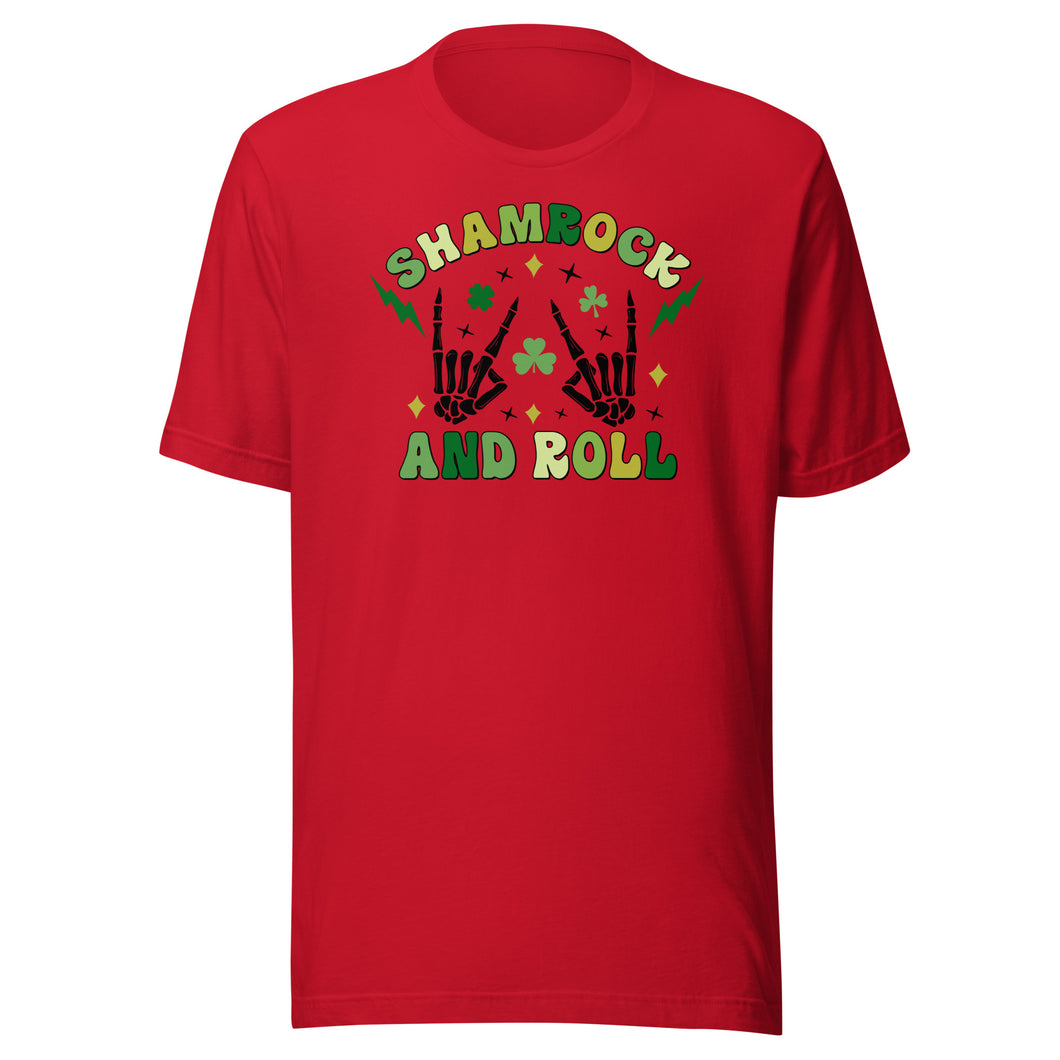 Shamrock And Roll Unisex t-shirt