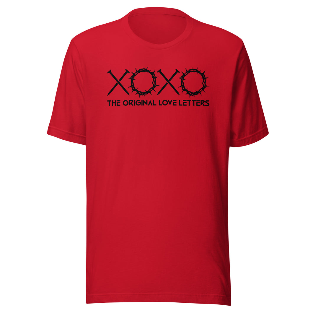 The Original Love Letters Unisex t-shirt