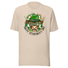 Load image into Gallery viewer, Happy St Patrick’s Day (highland cow) Unisex t-shirt
