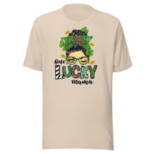 Load image into Gallery viewer, One Lucky Mama Unisex t-shirt
