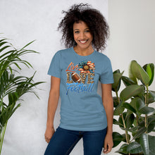 Load image into Gallery viewer, Live Love Football Unisex t-shirt
