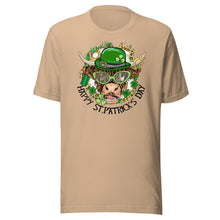 Load image into Gallery viewer, Happy St Patrick’s Day (highland cow) Unisex t-shirt
