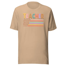 Load image into Gallery viewer, Teacher Words Unisex t-shirt
