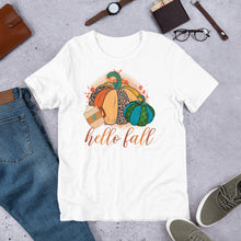 Load image into Gallery viewer, Hello Fall Unisex t-shirt
