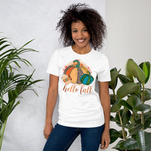 Load image into Gallery viewer, Hello Fall Unisex t-shirt
