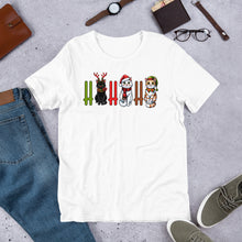 Load image into Gallery viewer, Ho Ho Ho (cats) Unisex t-shirt
