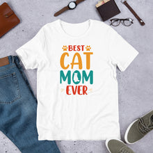 Load image into Gallery viewer, Best Cat Mom Ever Unisex t-shirt
