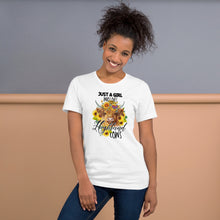 Load image into Gallery viewer, Just A Girl Who Loves Highland Cows Unisex t-shirt
