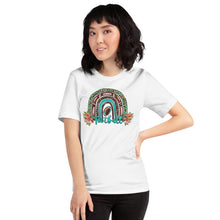 Load image into Gallery viewer, Football Rainbow Unisex t-shirt
