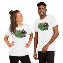 Load image into Gallery viewer, Snacks, Commercials, and Half-Time Unisex t-shirt
