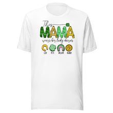 Load image into Gallery viewer, This Mama Wears Her Lucky Charms Unisex t-shirt
