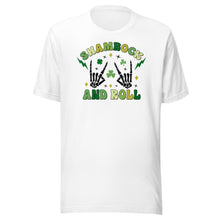 Load image into Gallery viewer, Shamrock And Roll Unisex t-shirt
