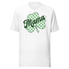 Load image into Gallery viewer, Mama Checkered Shamrock Unisex t-shirt
