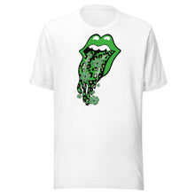 Load image into Gallery viewer, Green Leopard Lips Unisex t-shirt
