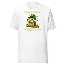 Load image into Gallery viewer, Hoppy St Paddy&#39;s It&#39;s Ribbiting Fun Unisex t-shirt
