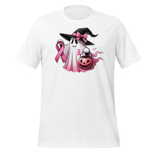 Load image into Gallery viewer, Brease Cancer Ghost Unisex t-shirt
