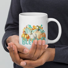 Load image into Gallery viewer, Fall  Blessed White Mug
