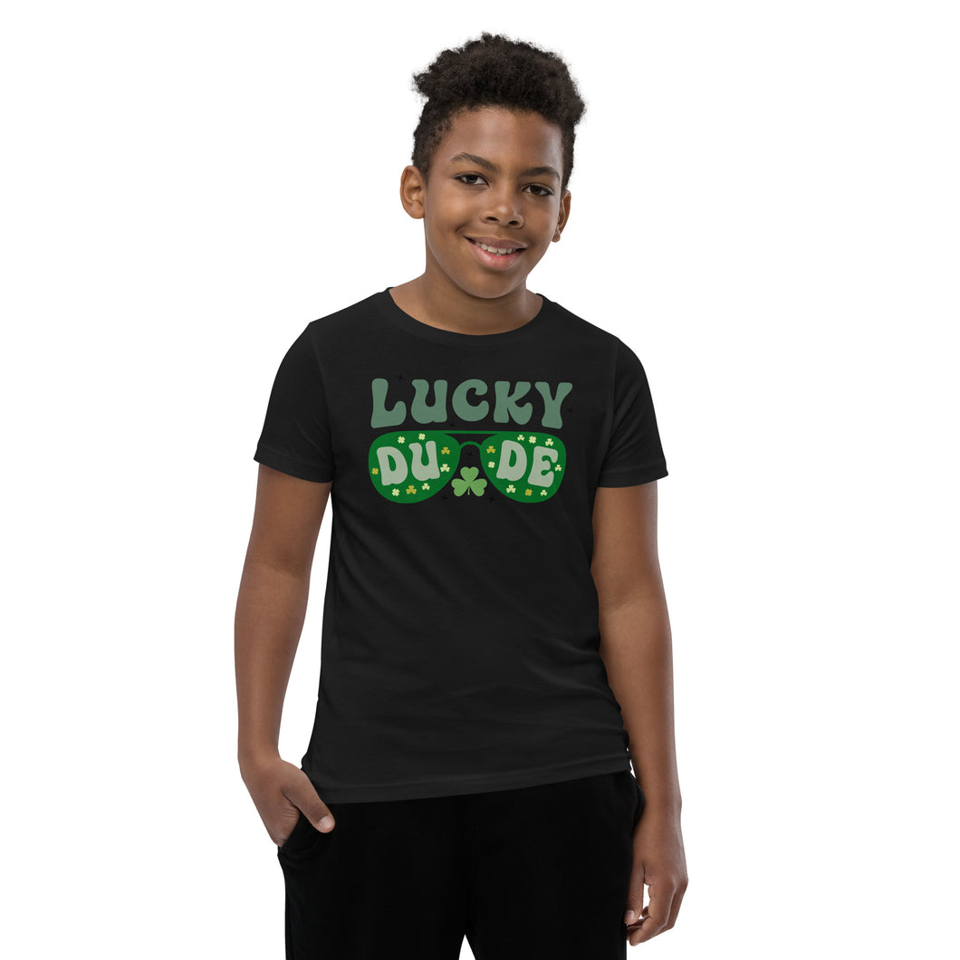 Lucky Dude Youth Short Sleeve T-Shirt