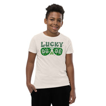 Load image into Gallery viewer, Lucky Dude Youth Short Sleeve T-Shirt
