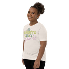 Load image into Gallery viewer, Mommy&#39;s Lucky Girl Youth Short Sleeve T-Shirt
