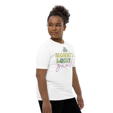 Load image into Gallery viewer, Mommy&#39;s Lucky Girl Youth Short Sleeve T-Shirt
