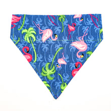 Load image into Gallery viewer, Flamingo Fun Over-The-Collar Bandana
