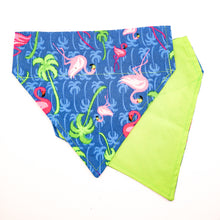 Load image into Gallery viewer, Flamingo Fun Over-The-Collar Bandana
