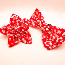 Load image into Gallery viewer, Summer Fun Collar Accessories - Flowers and Bow Ties
