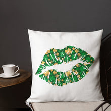 Load image into Gallery viewer, Kiss Me I&#39;m Irish Two-Sided Print Premium Pillow
