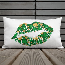 Load image into Gallery viewer, Kiss Me I&#39;m Irish Two-Sided Print Premium Pillow
