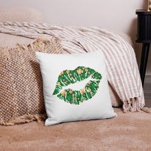 Load image into Gallery viewer, Kiss Me I&#39;m Irish Two-Side Printed Premium Pillow Cover
