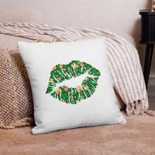 Load image into Gallery viewer, Kiss Me I&#39;m Irish Two-Side Printed Premium Pillow Cover
