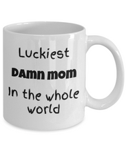 Load image into Gallery viewer, Luckiest Mom in the World Mug
