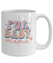 Load image into Gallery viewer, Pet Lover Mug - Fur Baby Mama (White)
