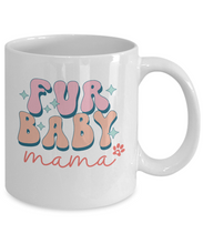 Load image into Gallery viewer, Pet Lover Mug - Fur Baby Mama (White)
