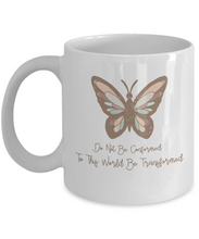 Load image into Gallery viewer, Inspirational Mug - Do Not Be Conformed to This World (White)
