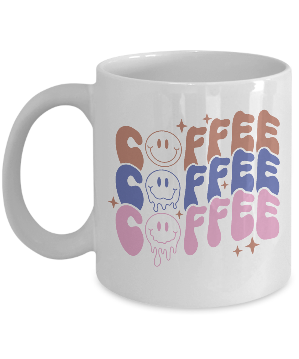 Coffee Themed Mug - Coffee Coffee Coffee